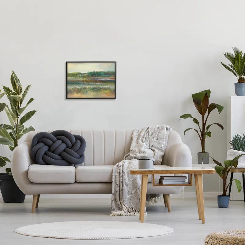 Stupell Industries " Calming Countryside Scenery Field " by K. Nari Painting Print