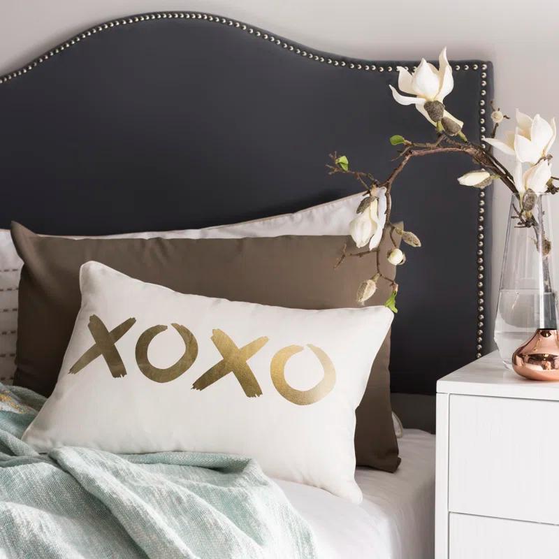 Cotton Reversible Throw Pillow