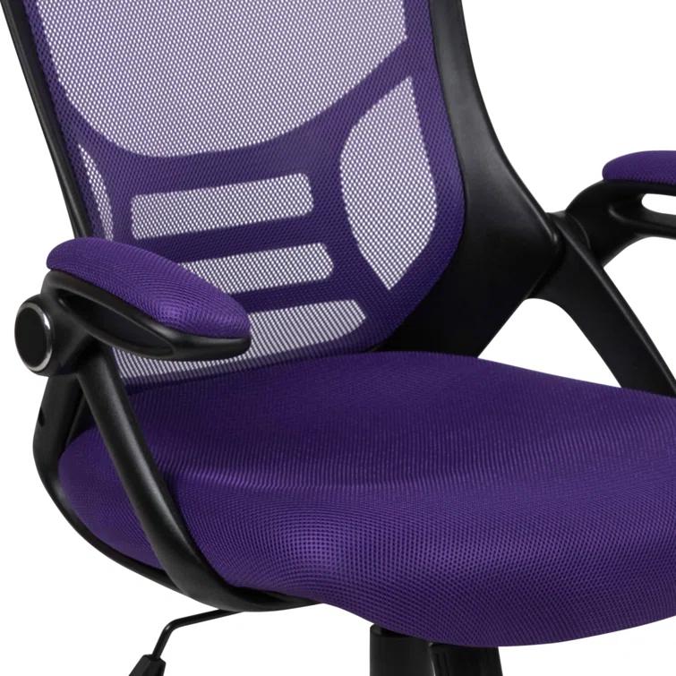 Flash Furniture Cappello High-Back Mesh Swivel Ergonomic Office Chair with Flip-Up Arms