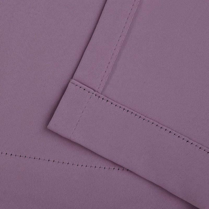 Superior Bertrand Solid Modern Room Darkening Curtain Panel (Set of 2)