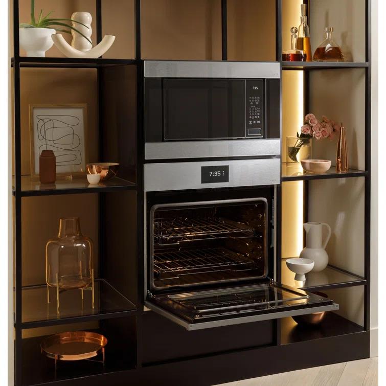 Café Minimal Series 30" 10 cu. ft Self-Cleaning Convection Electric Double Wall Oven CTD90DM2NS5