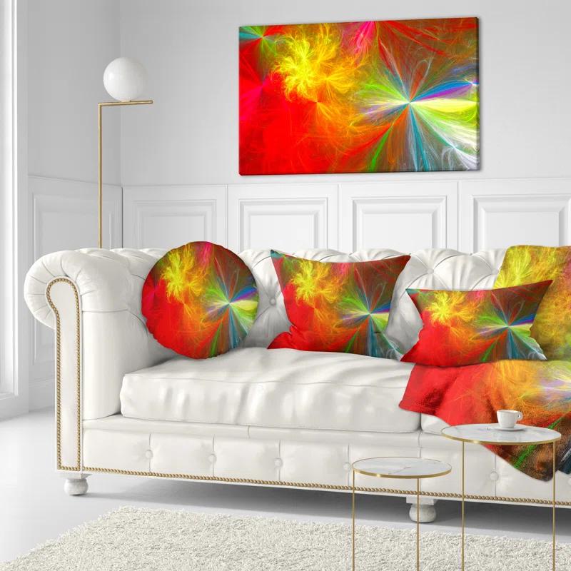 Design Art Abstract Throw Pillow