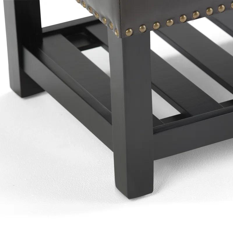 Lomond Faux Leather Upholstered Storage Bench
