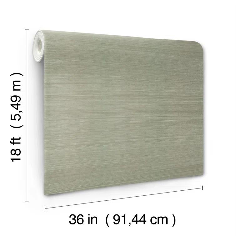 Birch Lane™ Weatherhill Natural Sisal Peel and Stick Grasscloth Wallpaper