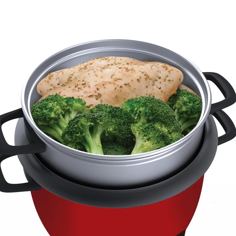 Aroma AROMA Rice Cooker, 7-Cup (Uncooked) / 14-Cup (Cooked), Steamer, Grain Cooker, 3Qt