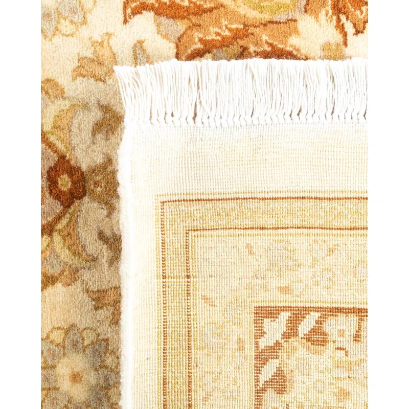 Solo Rugs One-of-a-Kind 6' 2" X 9' 2" 2000s Wool Area Rug Ivory