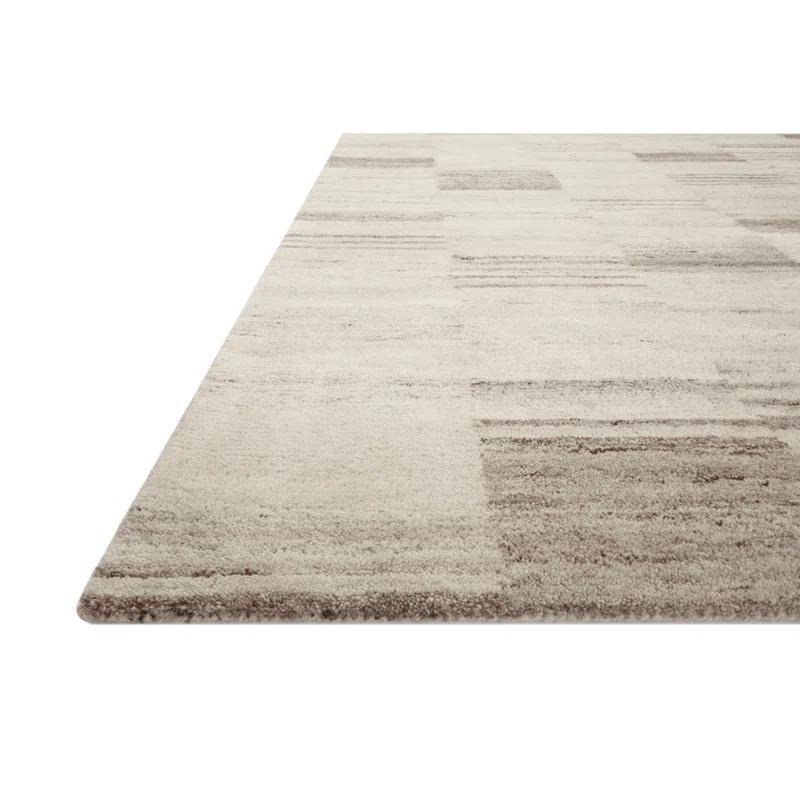 Amber Lewis x Loloi Rocky Ivory / Dove Area Rug