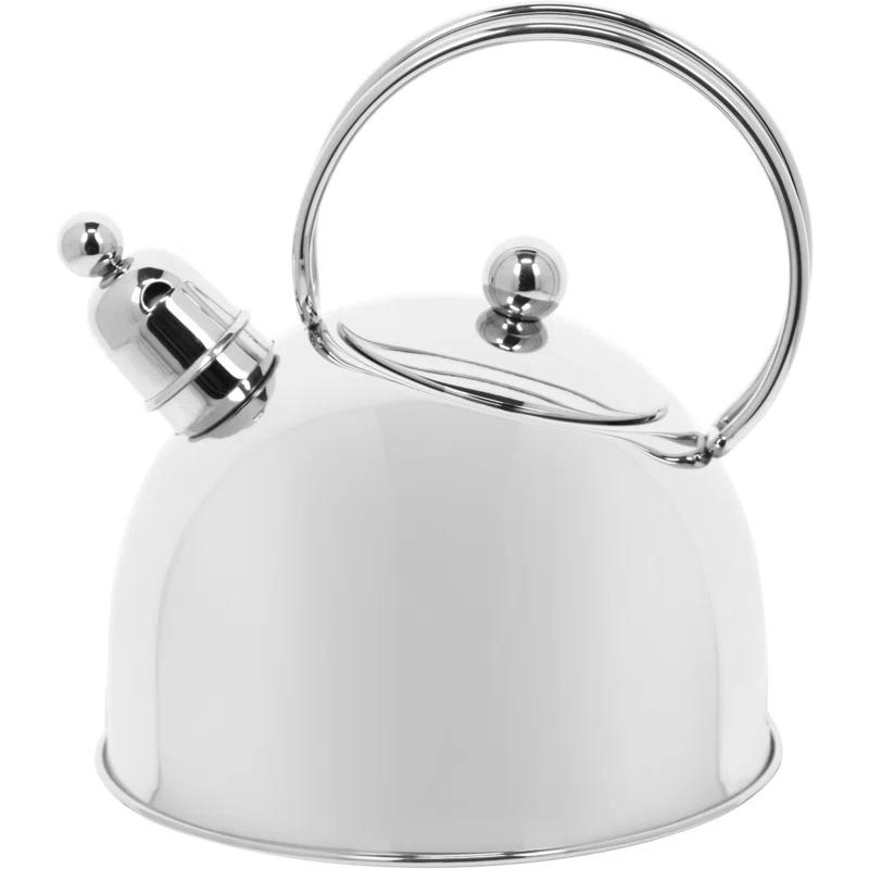 Demeyere Resto 2.5-qt Stainless Steel Whistling Tea Kettle
