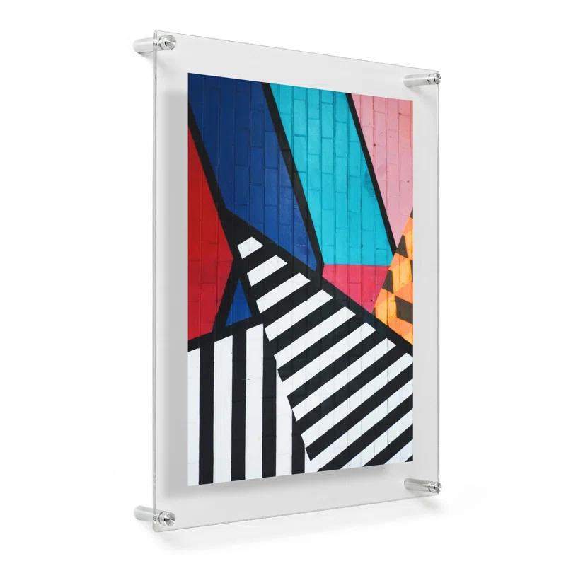 Double Panel Floating Acrylic Picture Frame