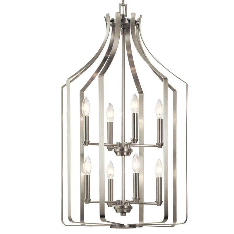 Mercuri 8 - Light Lantern Geometric Chandelier