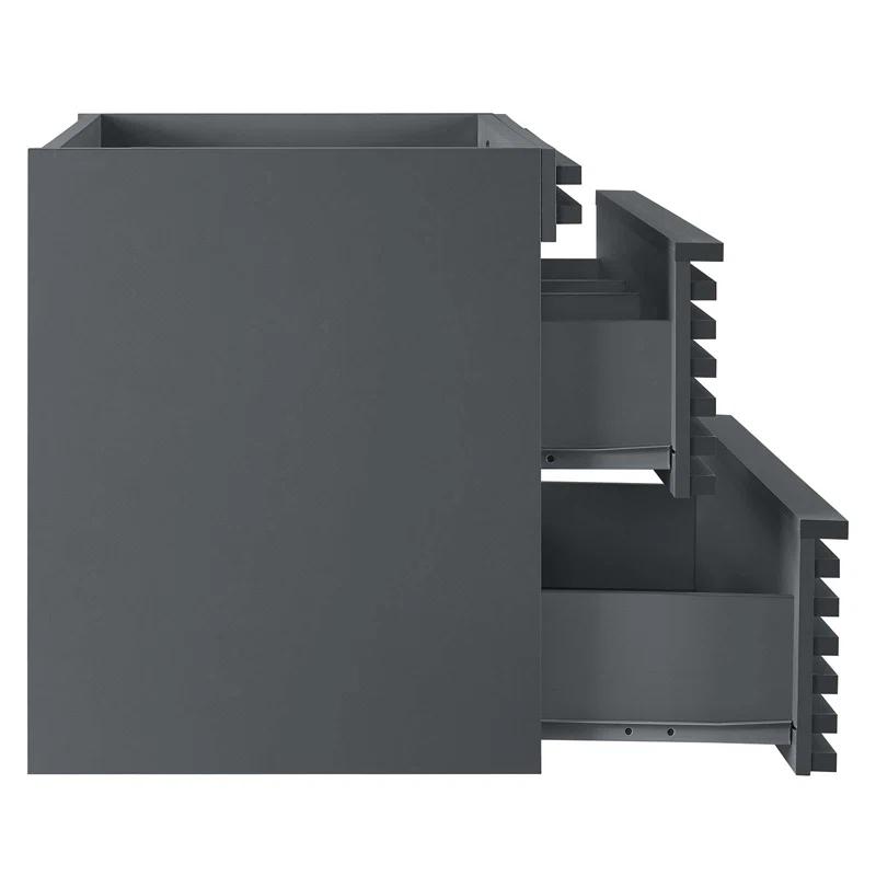 Modway Modway Render 30" Wall Mounted Single Bathroom Vanity Base Only