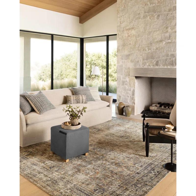 Amber Lewis x Loloi Amber Lewis x Loloi Morgan Sunset / Ink Area Rug feat. CloudPile