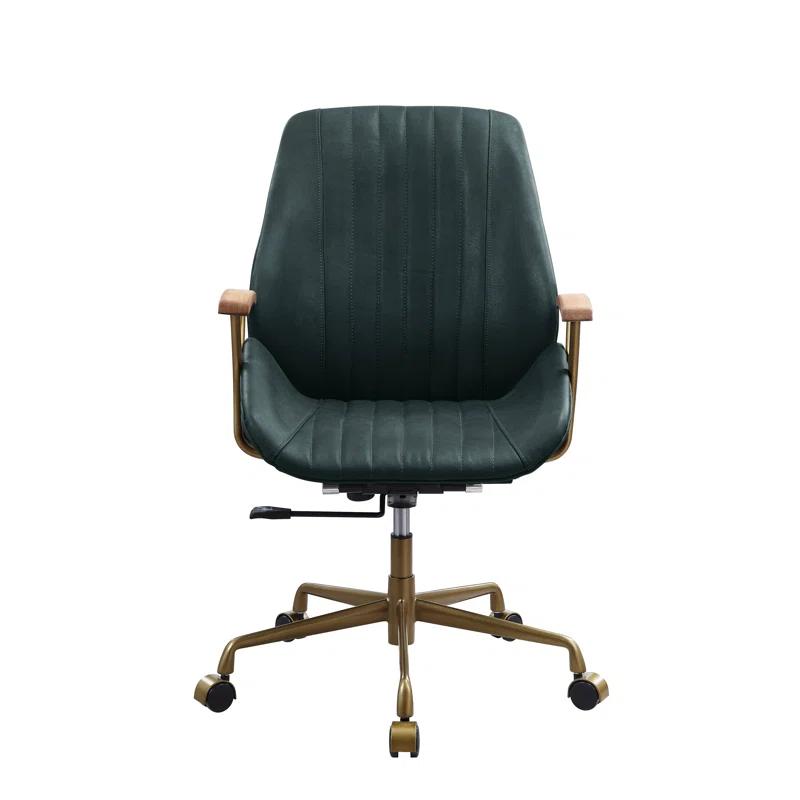 ChocoPlanet Upholstered Office Chair With Adjustable Seat Height for Living Room