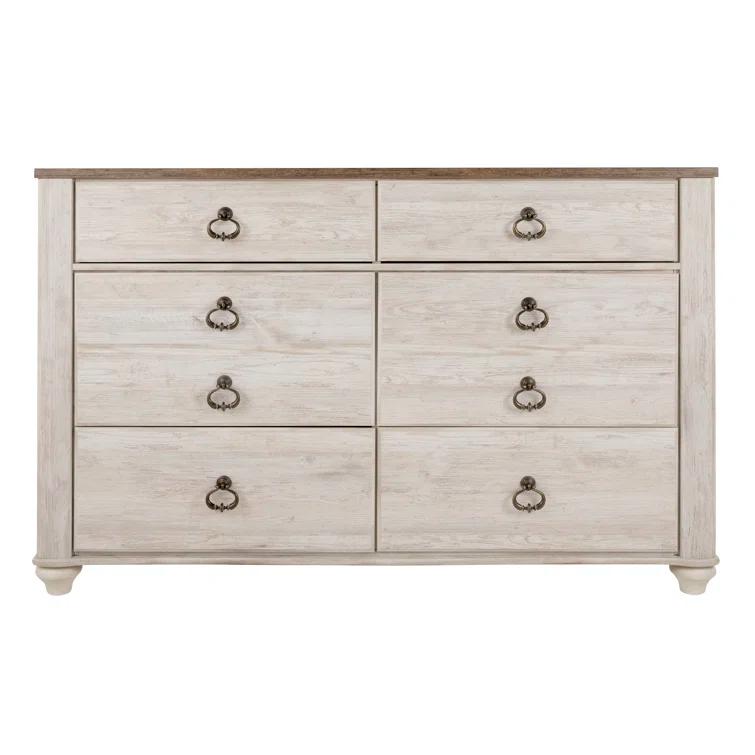 Ophelia & Co. Barzan 60.94'' W 6 - Drawer Dresser