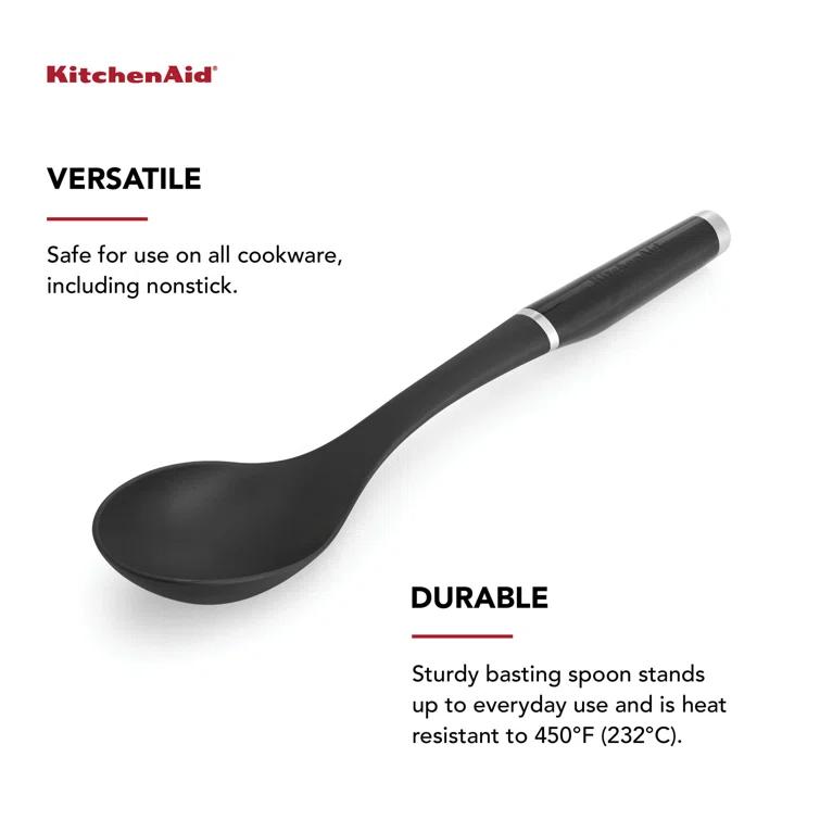 KitchenAid® Kitchenaid Classic Basting Spoon, One Size, Black