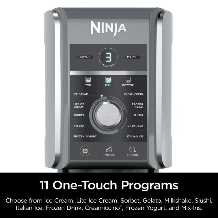 Ninja ® CREAMi ® Deluxe 11-in-1 Ice Cream and Frozen Treat Maker