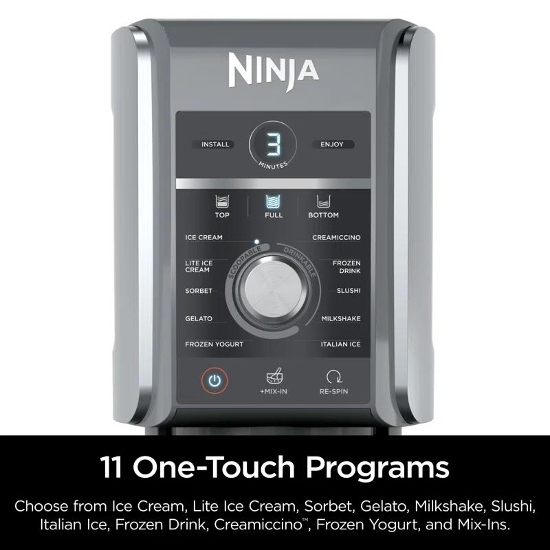 Ninja ® CREAMi ® Deluxe 11-in-1 Ice Cream and Frozen Treat Maker