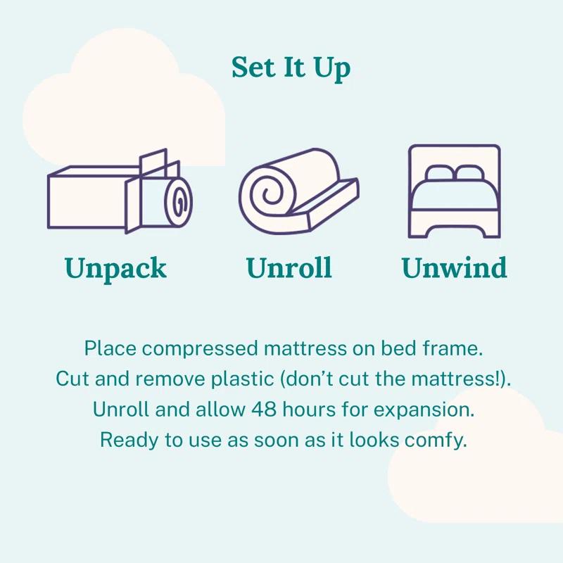 Sleep Innovations Marley 10" Medium Firm Hybrid Mattress