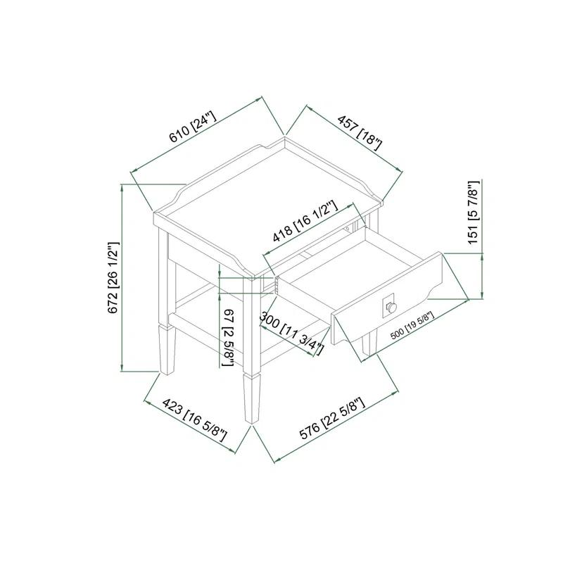 Becki Owens x Livabliss Becki Owens X Livabliss Doheny End Table