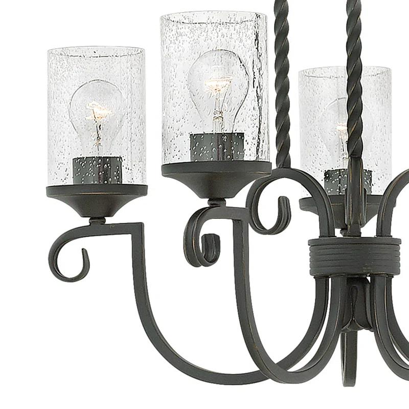 Hinkley Casa 5 - Light Shaded Classic / Traditional Chandelier