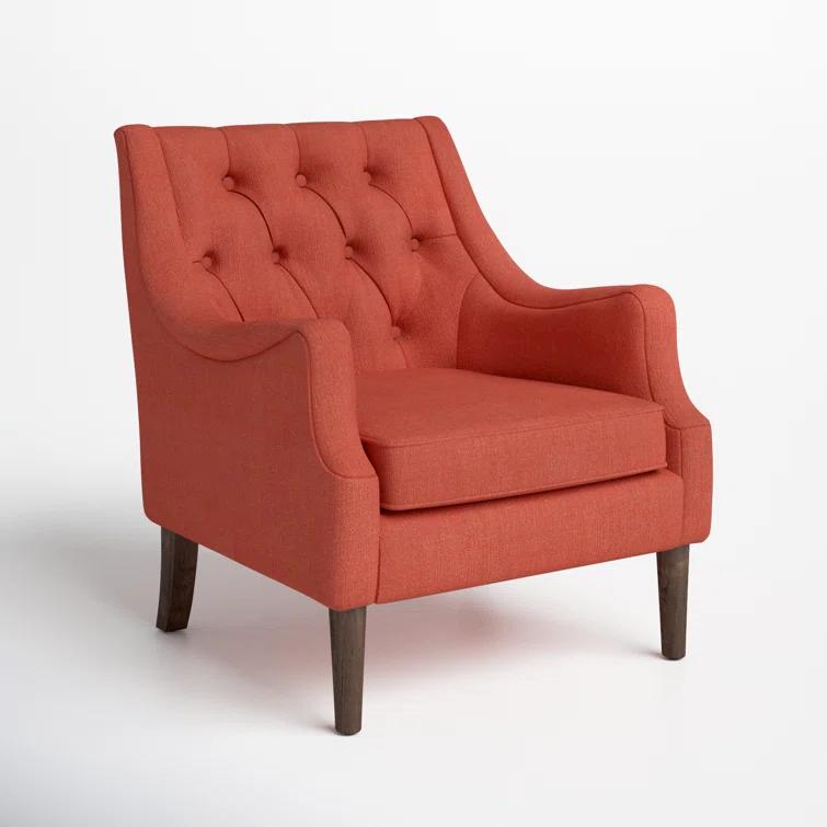 Anatonia 29.25" Wide Tufted Wingback Chair