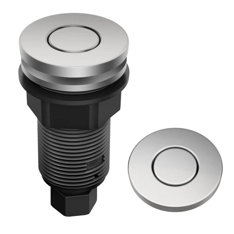 Kraus WasteGuard Stainless Steel Air Switch