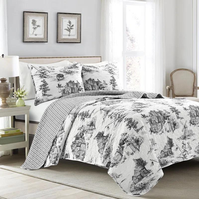 Lush Decor Reyna Reversible Quilt Set (Set of 3)