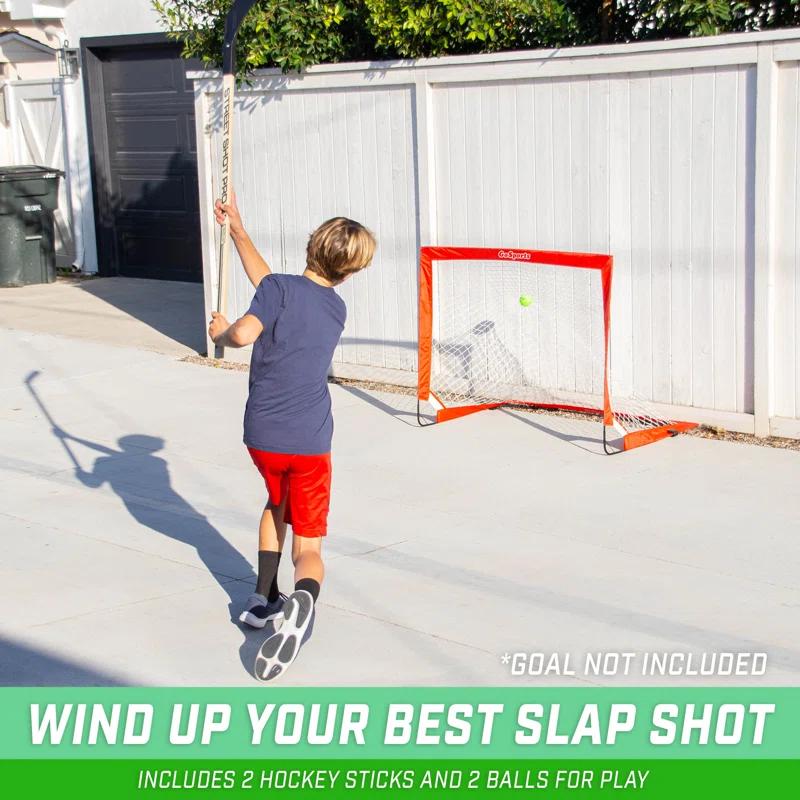 GoSports Hockey Street Sticks (Set of 2)