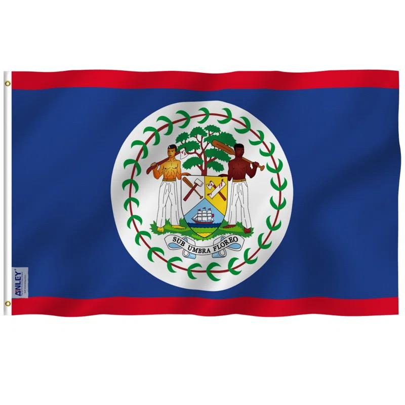 ANLEY Fly Breeze Belize Flag  Polyester 36 x 60 in. House Flag