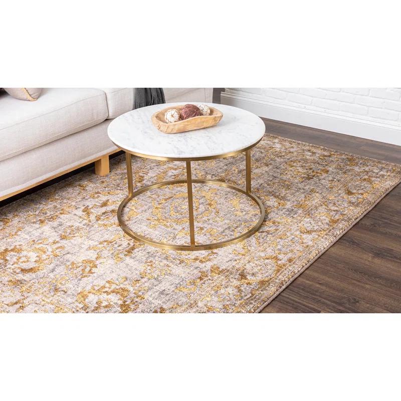 Karastan Amur Brown/Orange Area Rug