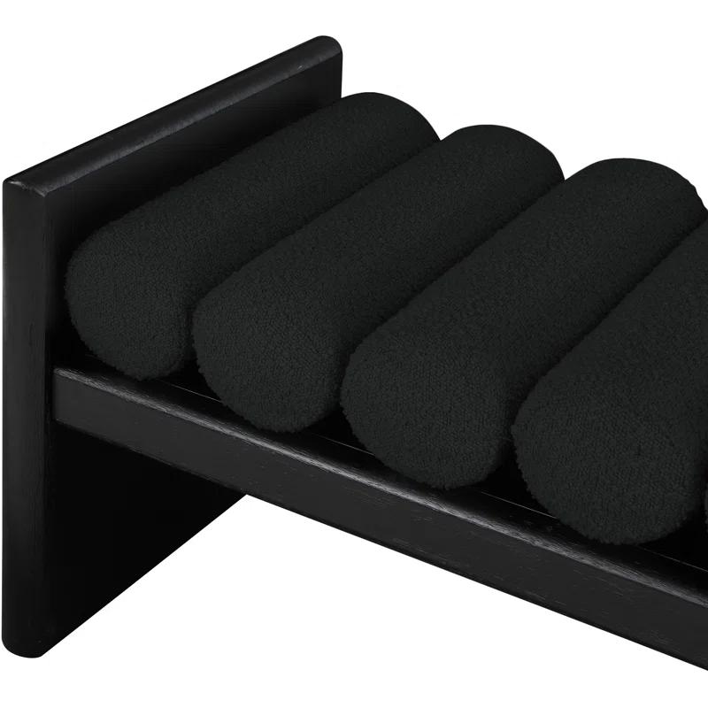 Reeves Boucle Wood Bench