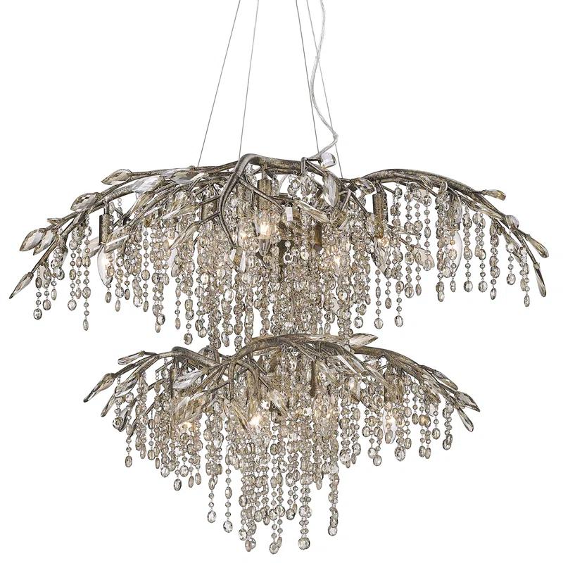 Willa Arlo™ Interiors Montriel 18 - Light Dimmable Tiered Chandelier