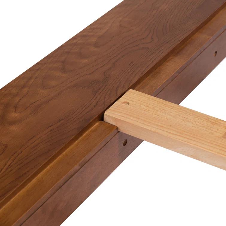 Solid Wood Slat Bed
