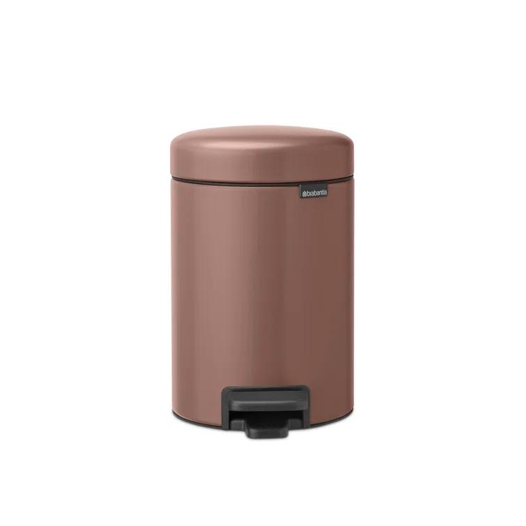 Brabantia NewIcon Step On Trash Can, 0.8 Gallon (3 Liter)