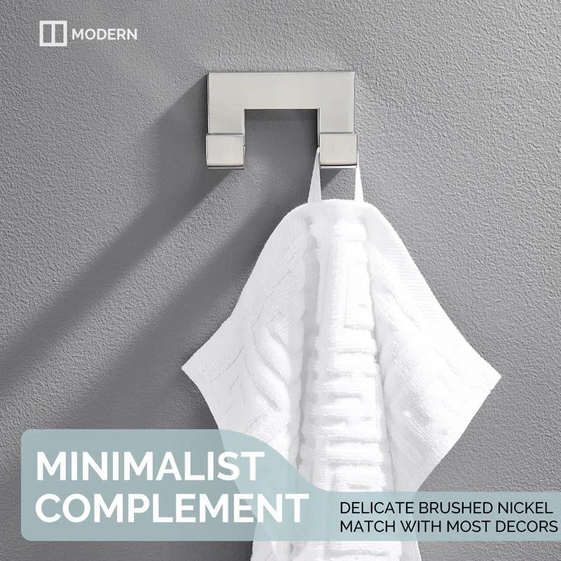 AngleSimple KB082 Double Wall Mounted Robe Hook