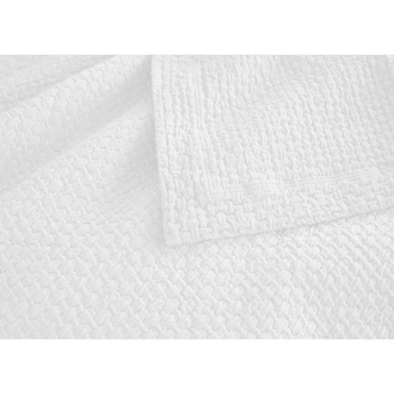 Peacock Alley Juliet Standard Cotton Modern & Contemporary Coverlet/Bedspread