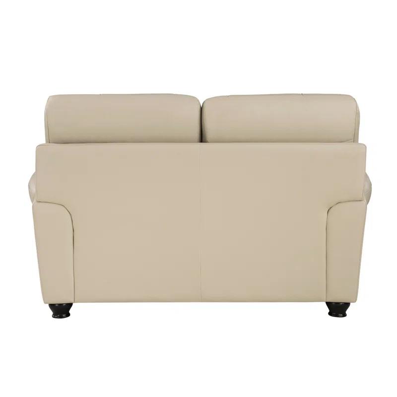 Darby Home Co Adenn 62.5'' Faux Leather Loveseat