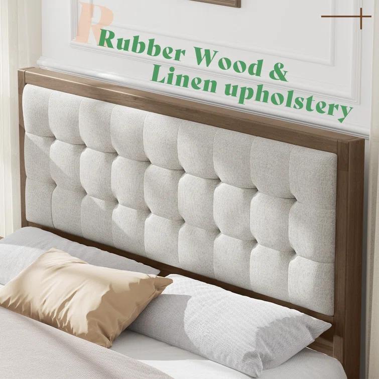 Wade Logan® Behka Upholstered Platform Bed
