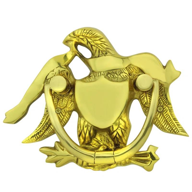 The Renovators Supply Inc. Renovators Supply Manufacturing Door Knockers for Front Door 5 1/4 in. Eagle Shaped