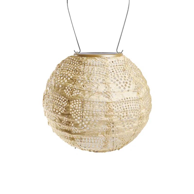 Boho Globe Solar Outdoor Lantern