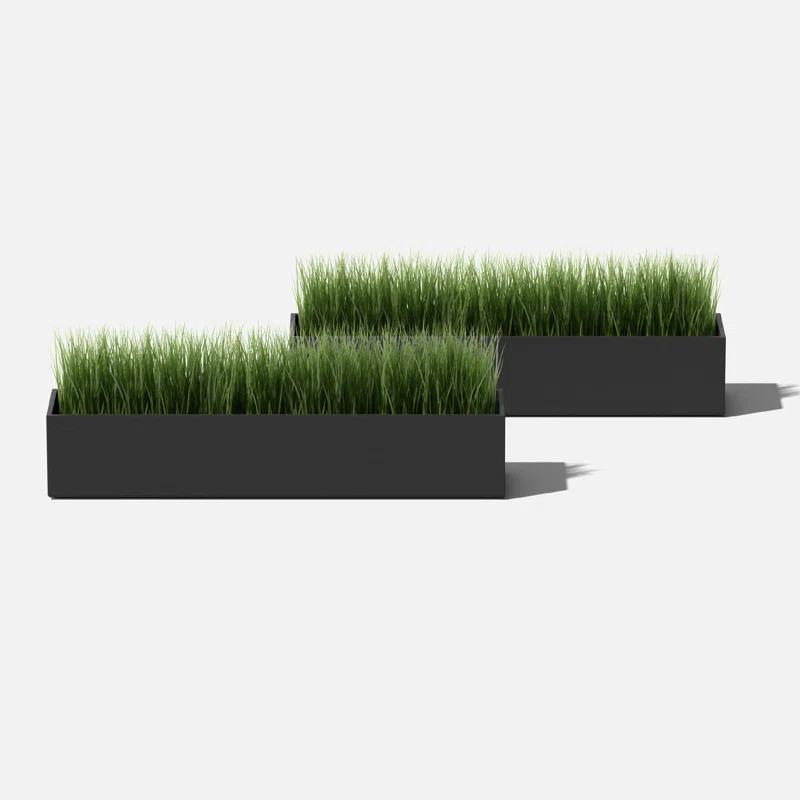 Geo Series Plastic Planter Box