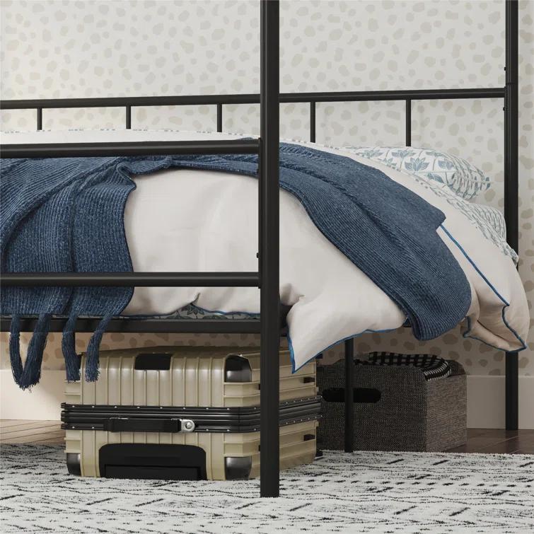 Novogratz Marion Metal Canopy Bed