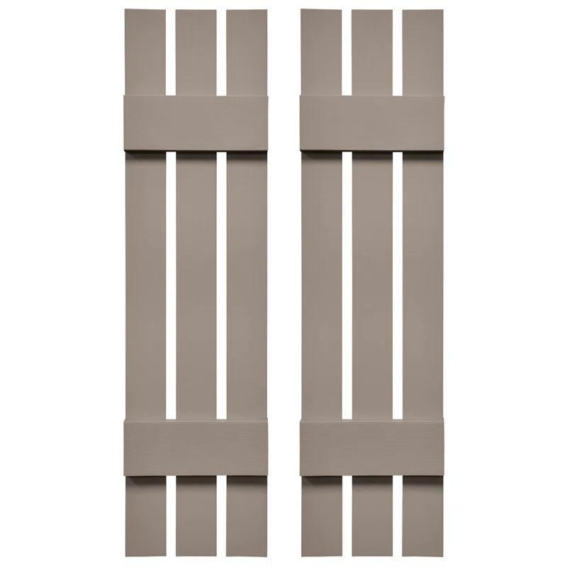 Builders Edge 12'' Board & Batten Shutters