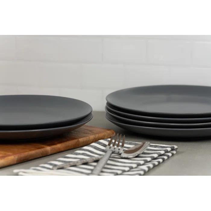 Wazee Matte 10.5" Dinner Plate (Set of 6)