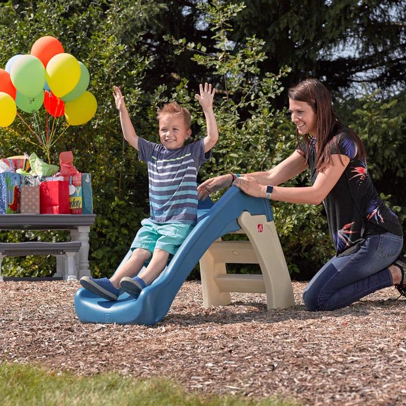 Step2 Step2 Play and Fold Jr. Slide and Outdoor Climber for Toddlers