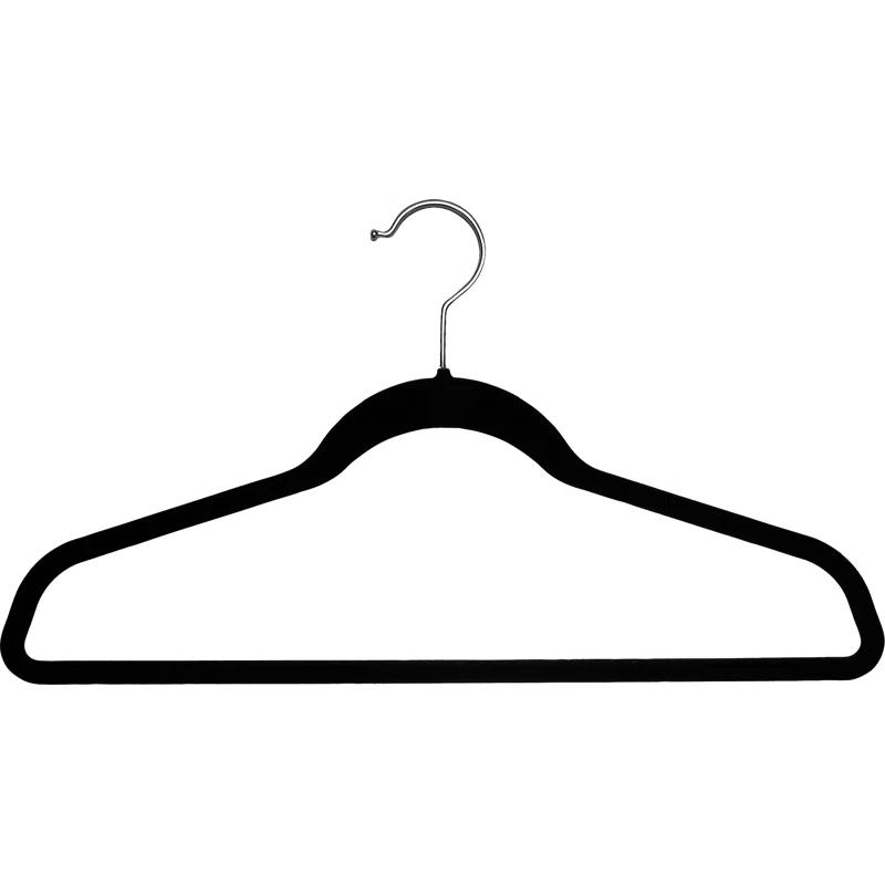 Rebrilliant Plastic Standard Hanger for Suit/Coat (Set of 100)