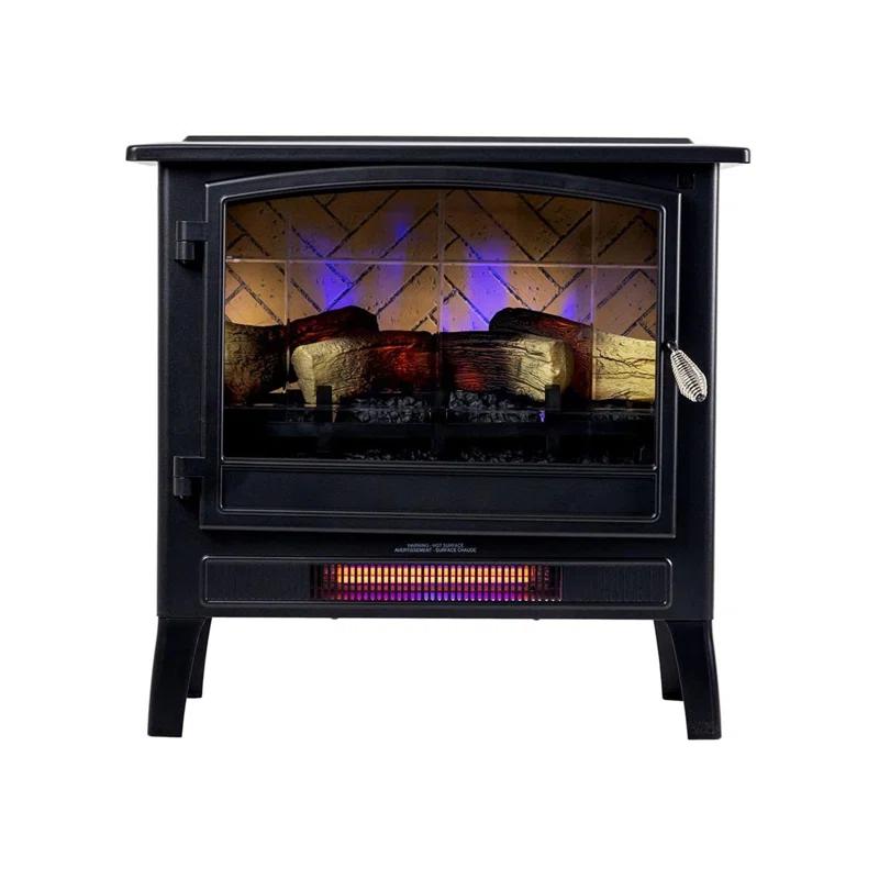 Country Living Smart Infrared Electric Fireplace Stove Heater, Alexa and Google Home Compatible