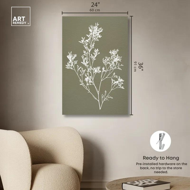 Art Remedy Timeless Leaf I Botanical  Wall Art by Art Remedy