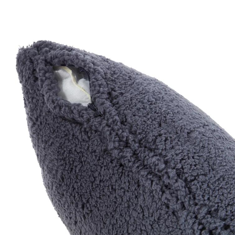 Greendale Home Fashions Sherpa Throw Pillow