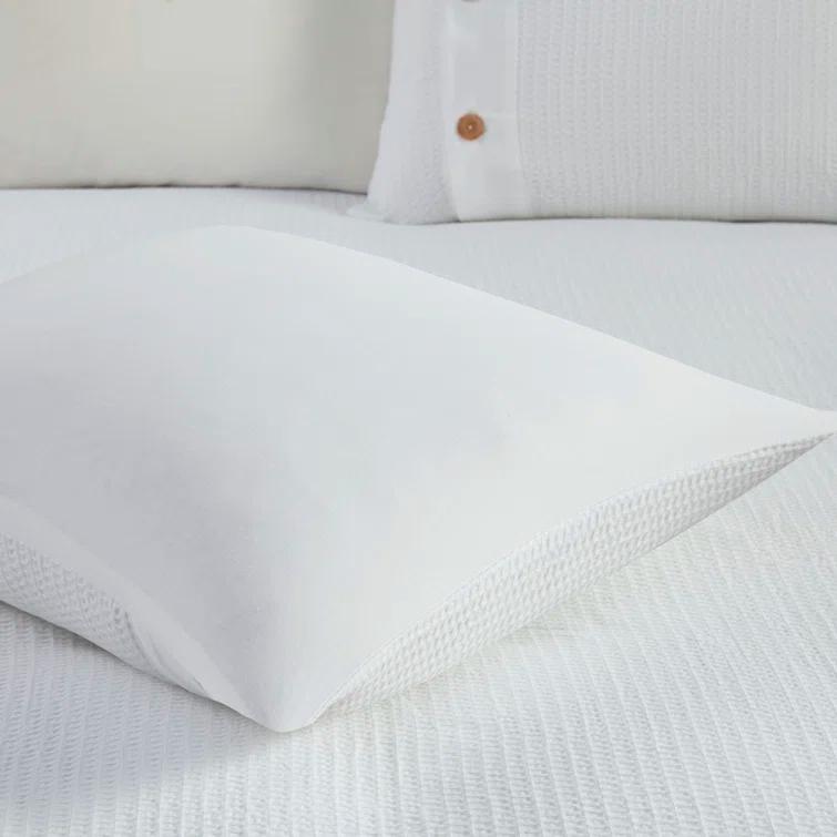 Marcus 3 Piece Cotton Waffle Weave Duvet Cover Set